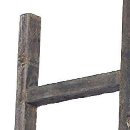 72" X 15" Smoky Black Wood Hanging Dimensional Sculpture