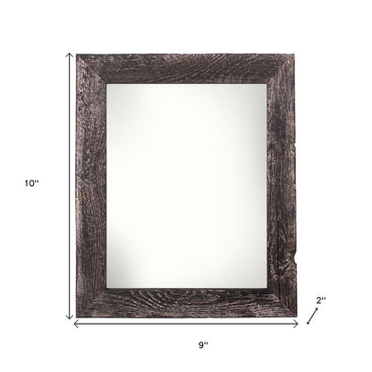 5" x 7" Black Solid Wood Tabletop Picture Frame