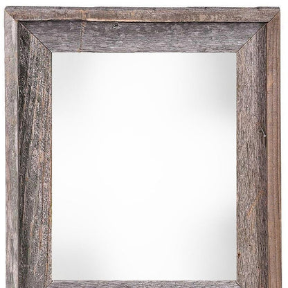 24" x 30" Gray Solid Wood Hanging Picture Frame