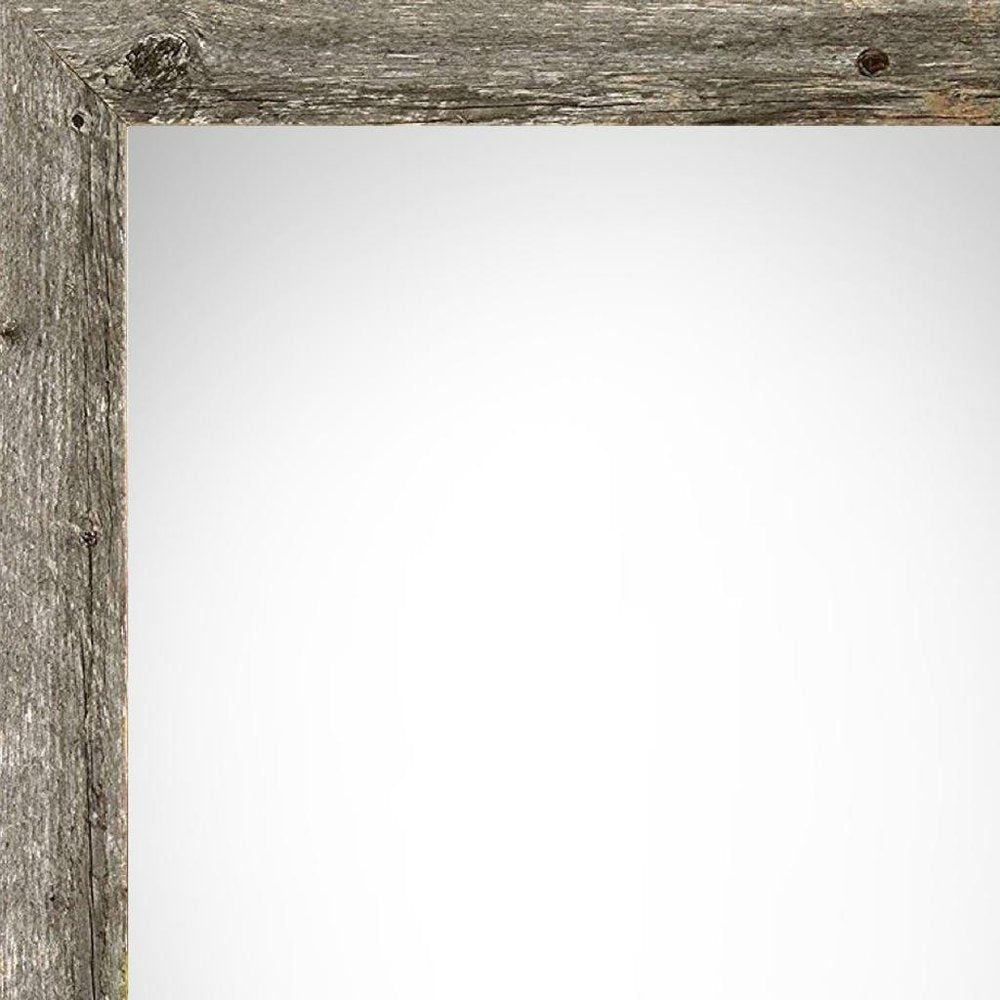 13" x 19" Gray Wood Hanging Picture Frame