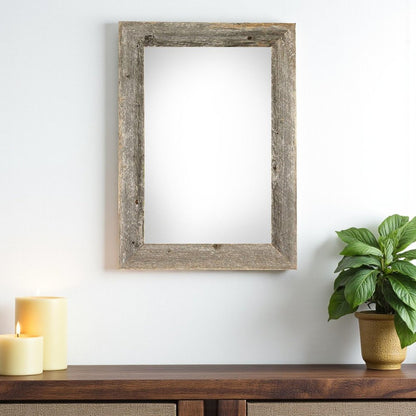 13" x 19" Gray Wood Hanging Picture Frame