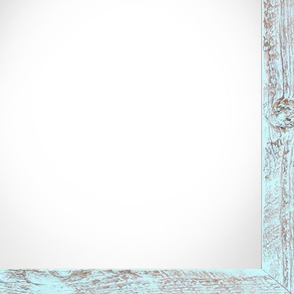 12" x 12" Blue Solid Wood Tabletop Picture Frame