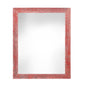 12" x 18" Red Solid Wood Hanging Picture Frame