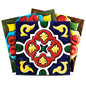 8" X 8" Festival Brights Mosaic Peel And Stick Removable Tiles