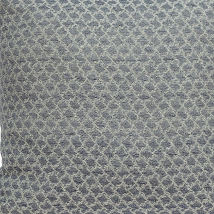Gray Pearl Pom Throw Pillow