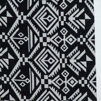 Black And White Modern Throw Pillow