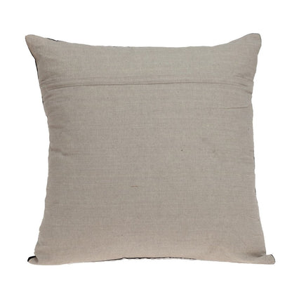 18" Black Velvet Throw Pillow