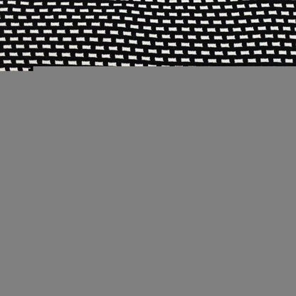 Super Black And White Check Throw Pillow