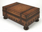 36" Brown Wood Coffee Table With Drawer