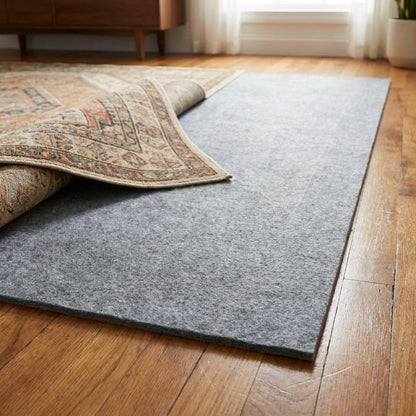 2' x 8' Gray Non Slip Rug Pad
