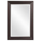 33" Bronze Wood Accent Mirror