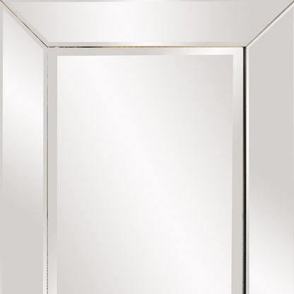 24" Clear Beveled Edge Frame Accent Mirror