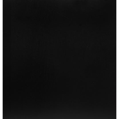 35" Black Wood Framed Accent Mirror