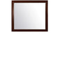 35" Merlot Framed Accent Mirror