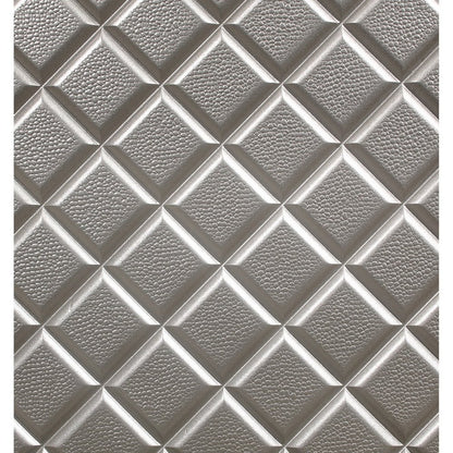 26" Solid and Manufactured Wood And Mirrored Glass Nightstand