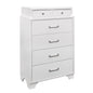 White Chest With 6 Drawers