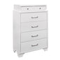 White Chest With 6 Drawers