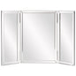 21" Gray Freestanding Framed Makeup Shaving Tabletop Mirror