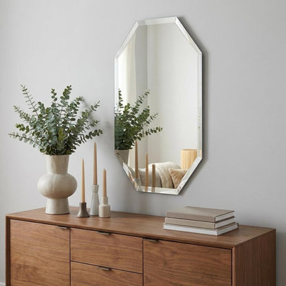 28" Mirror Framed Accent Mirror