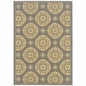 8' X 13' Gray Moroccan Indoor Outdoor Area Rug