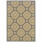 8' X 13' Gray Moroccan Indoor Outdoor Area Rug