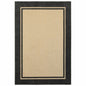 4' X 5' Beige And Black Indoor Outdoor Area Rug