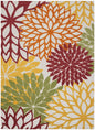 8' X 11' Green And Ivory Handmade Indoor Outdoor Area Rug