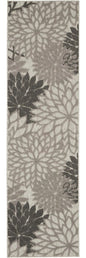 6' Gray Indoor Outdoor Area Rug