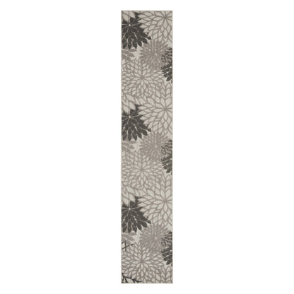 4' X 6' Gray Indoor Outdoor Area Rug