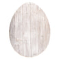 24" X 18" White Easter Solid Wood Hanging Dimensional Sculpture