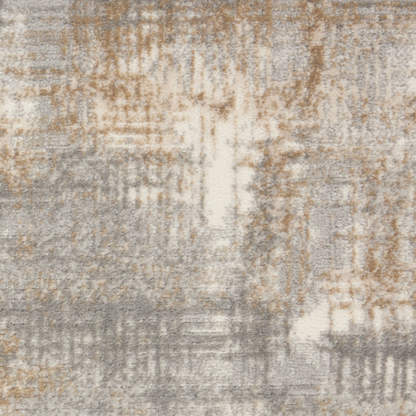 6' X 9' Ivory And Blue Indoor Outdoor Area Rug