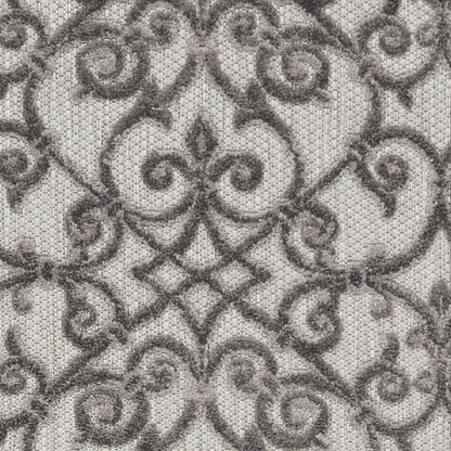 10' Gray Indoor Outdoor Area Rug
