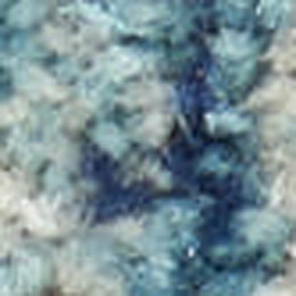 10' Blue And Ivory Abstract Runner Rug