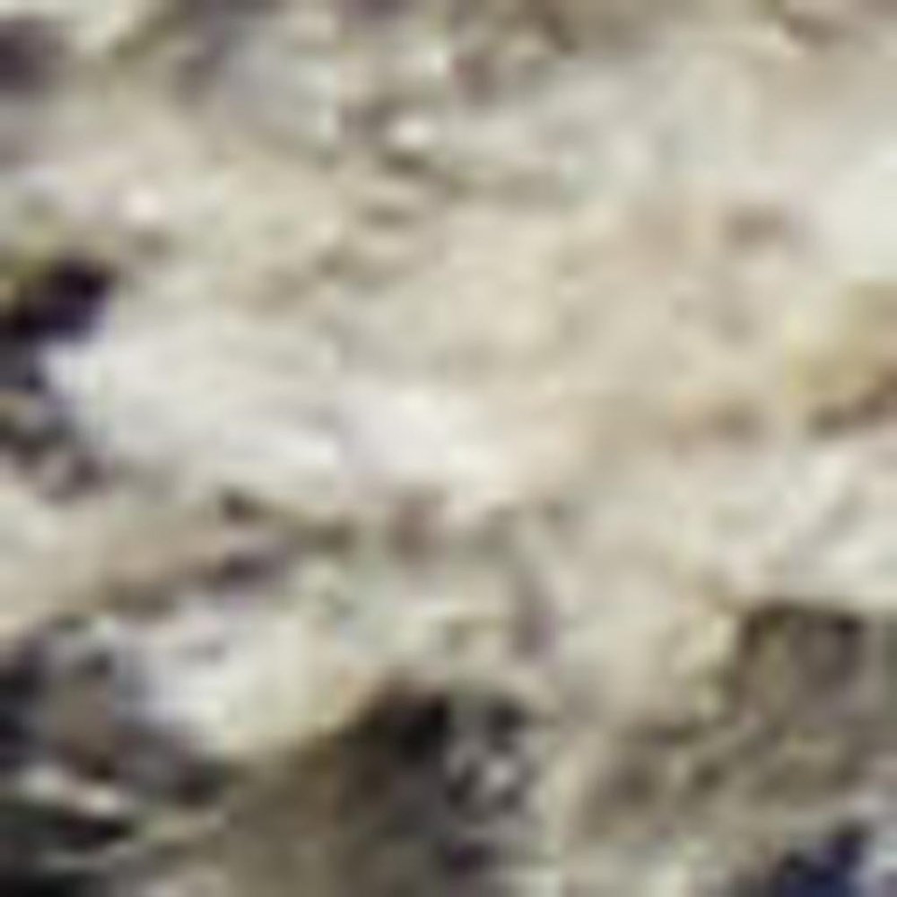 6' Gray And Ivory Abstract Runner Rug