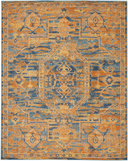 5' X 7' Sunset Power Loom Area Rug