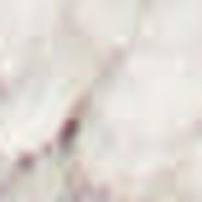 5' Gray And Pink Floral Round Rug