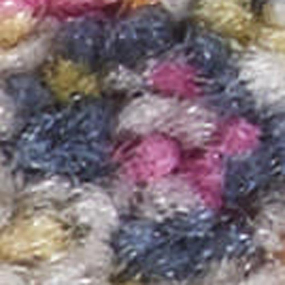 8' Ivory And Blue Medallion Round Rug