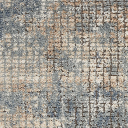 2' X 3' Gray And Ivory Medallion Distressed Area Rug