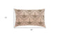 Brilliant Blush Pink Lumbar Pillow