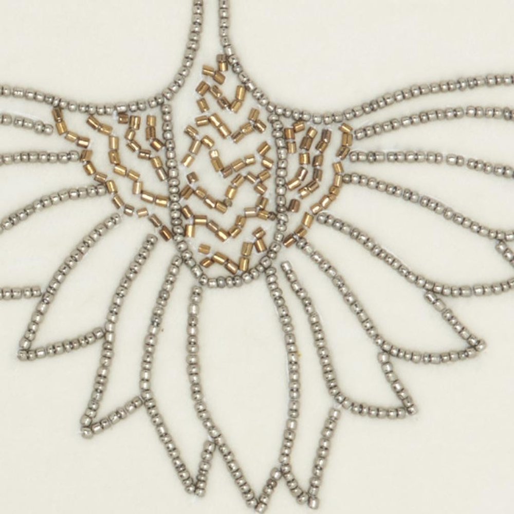 12" X 20" Ivory Cotton Throw Pillow