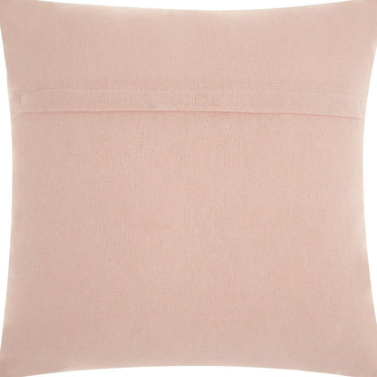 Boho Mauve Rose Textural Chevron Throw Pillow