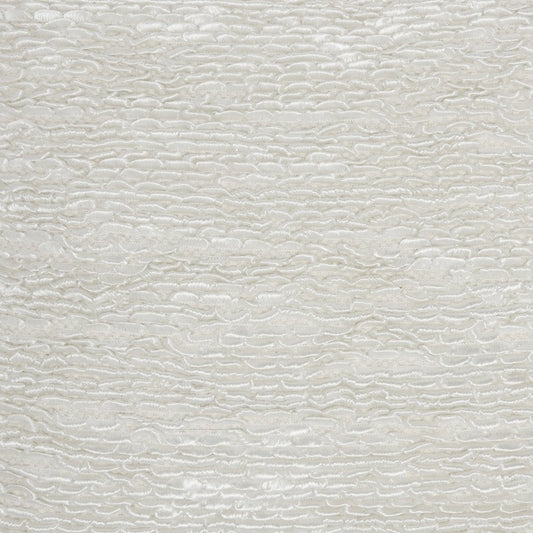 20" White Striped Cotton Blend Throw Pillow