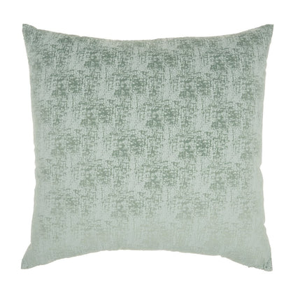 22" Green Abstract Throw Pillow