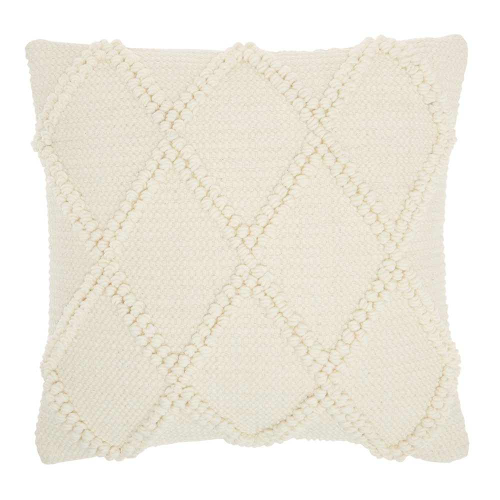 18" Ivory Cotton Blend