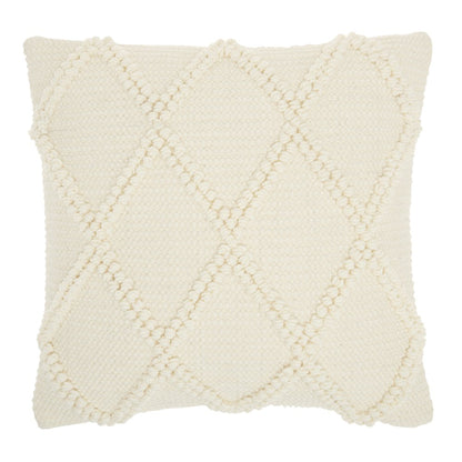 18" Ivory Cotton Blend