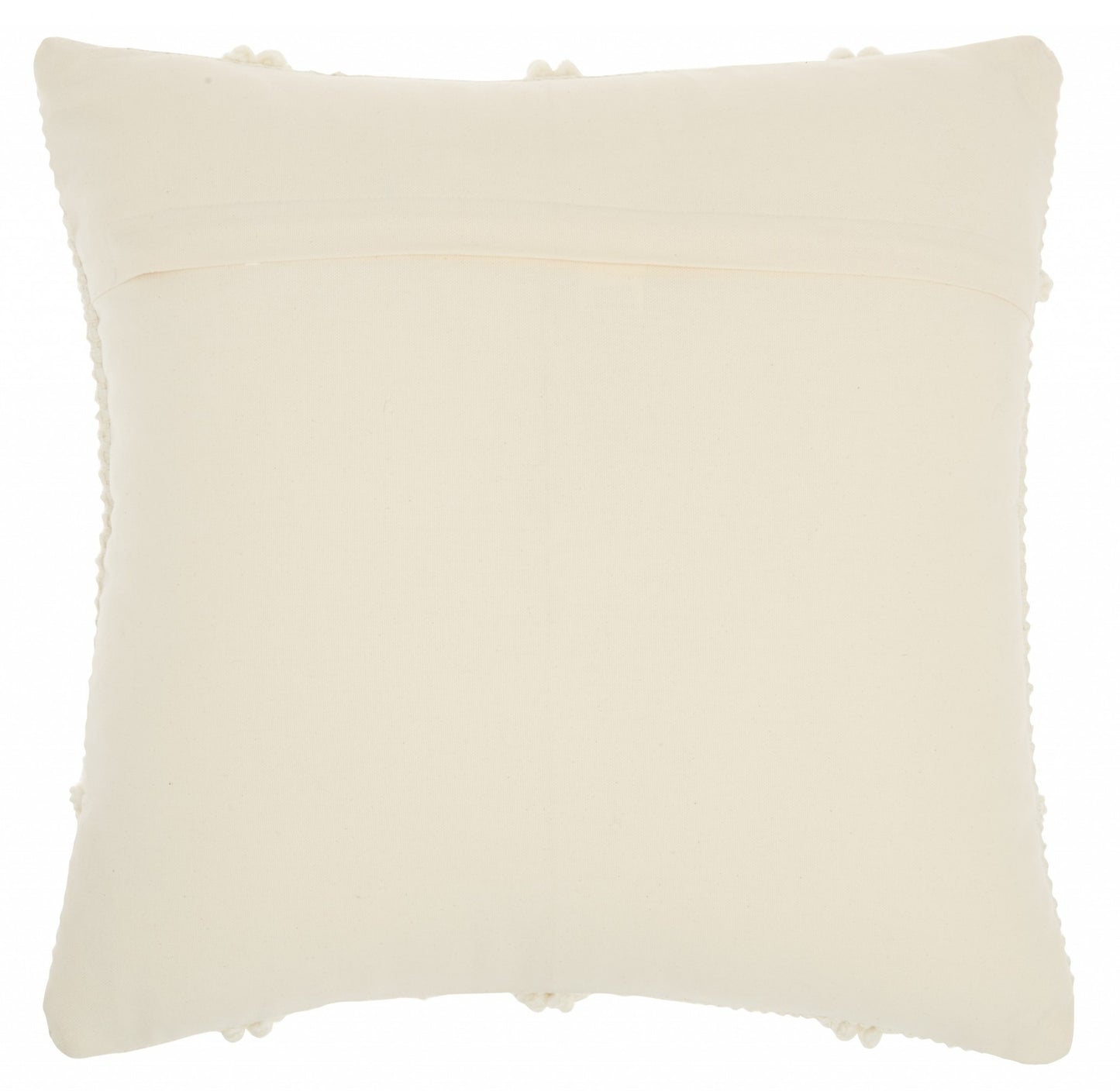 Ivory Textured Lattice Throw Pillow