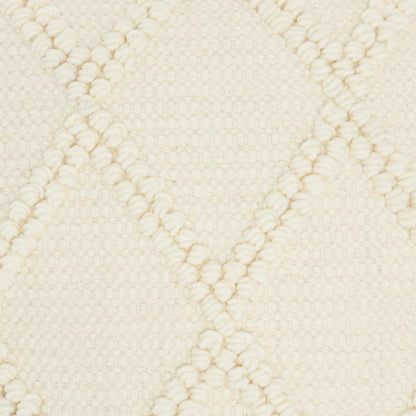 18" Ivory Cotton Blend