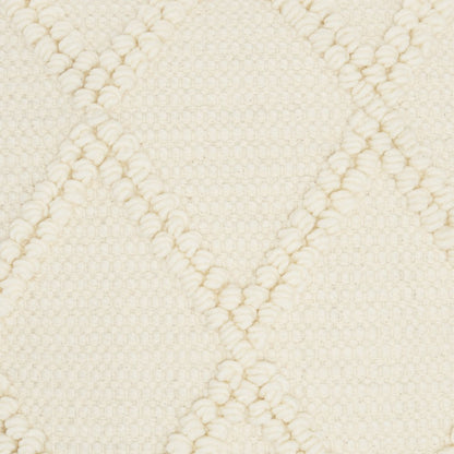 18" Ivory Cotton Blend