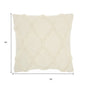 18" Ivory Cotton Blend