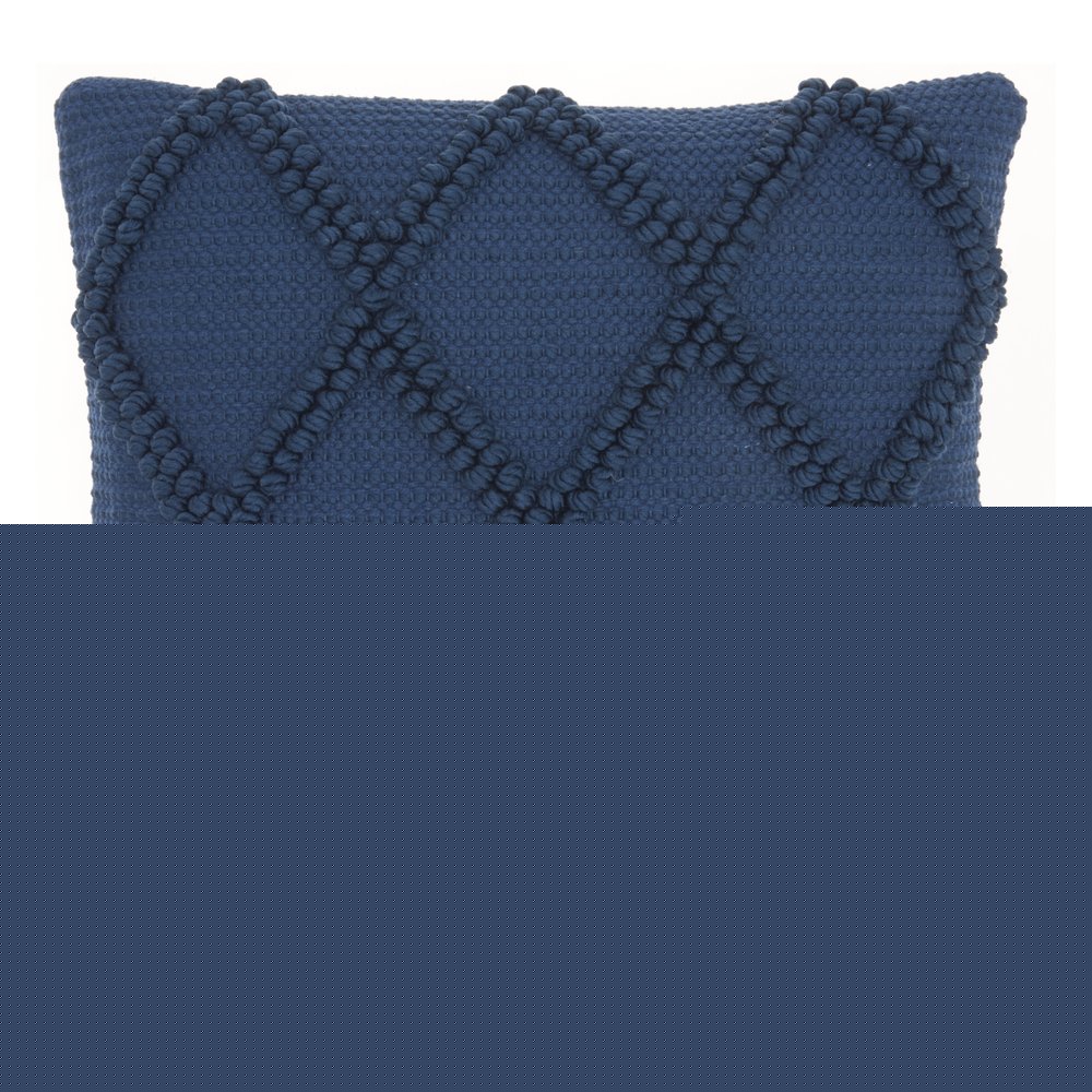 18" Navy Cotton Blend